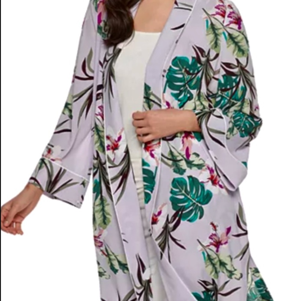 Jennifer Lopez Tropical Kimono Medium